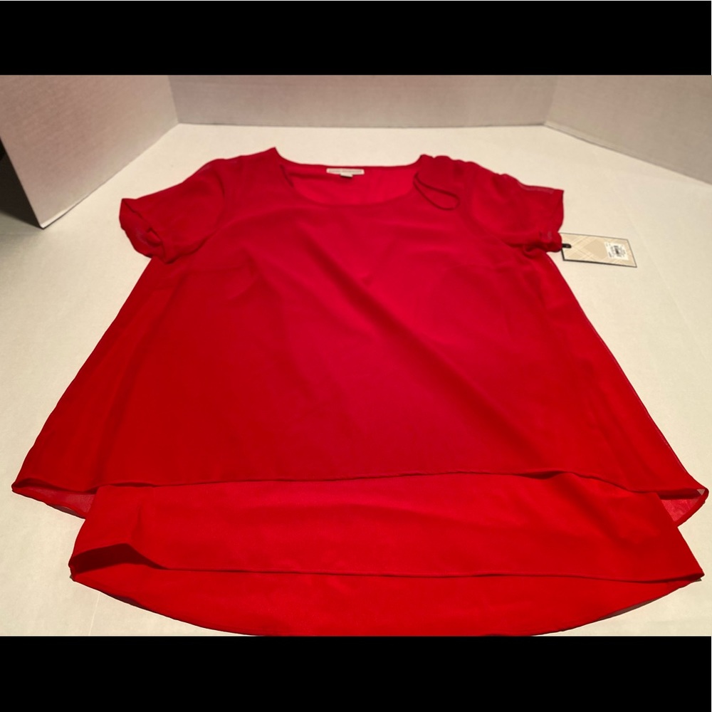 NWT Women’s Dana Buchman Double Layer Blouse